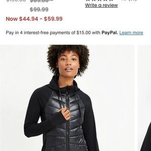 Lou and Grey puffer Jacket-Brand New L Size